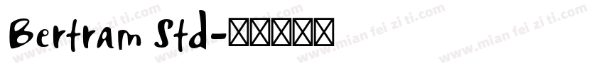 Bertram Std字体转换